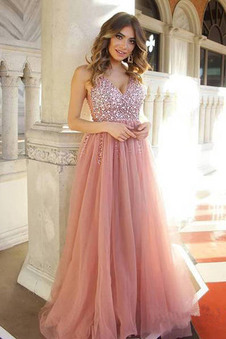 products/A_Line_Dusty_Rose_Long_Tulle_Prom_Dresses_Sequins_Shiny_Bodice_V_Neck_Formal_Dress_PW425.jpg