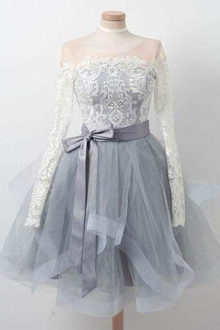 products/A_Line_Gray_Long_Sleeve_Scoop_Lace_Appliques_Homecoming_Dresses_with_Belt_Prom_Dress_H1055-3.jpg