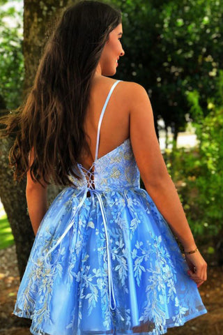 products/A_Line_Spaghetti_Straps_Blue_Homecoming_Dresses_with_Appliques_V_Neck_Short_Prom_Dress_H1285-2.jpg