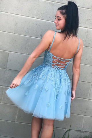 products/A_Line_Spaghetti_Straps_V_Neck_Blue_Lace_Appliques_Homecoming_Dresses_with_Lace_up_H1282-1.jpg