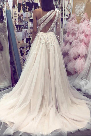 products/A_line_Tulle_Pink_One_Shoulder_Prom_Dresses_with_Sleeves_3D_Flowers_Evening_Dress_PW523-4.jpg