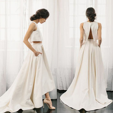 products/Chic_Two_Pieces_Satin_Ivory_High_Neck_High_Low_Wedding_Dresses_with_Pockets_Bridal_Dress_W1027-1.jpg