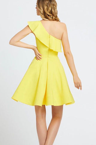 products/One_Shoulder_Yellow_Satin_Ruffled_Above_Knee_Short_Prom_Dresses_Formal_Dresses_H1207-4.jpg