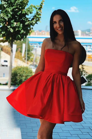products/Red_Satin_Strapless_Above_Knee_Homecoming_Dresses_with_Belt_Short_Cocktail_Dresses_H1274.jpg