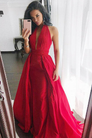 products/Sheath_Halter_Sweep_Train_Pleated_Red_Satin_Prom_Dress_Sleeveless_V_Neck_Party_Dress_PW482.jpg