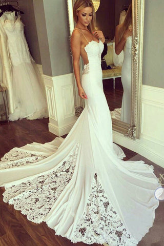 products/Unique_Mermaid_Sheer_Neck_Wedding_Dresses_with_Lace_Unique_Ivory_Bridal_Dresses_PW920.jpg